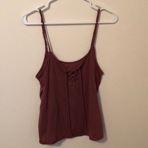 Spaghetti strap tank top